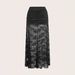 New 2026 Sexy Sheer Lace Pleated Slim Fit Midi Skirt for Women Fashionable Elegant Garment for Various Occasions_ecoleips.com