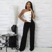 Women's Clothing Hot Girl Style Party Gathering Button Jumpsuit Pants_ecoleips.com