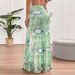 AD201 European And American Cross-border Summer Floral Dress, Sexy Waist-cinching Fishtail Skirt, Fashionable Mesh_ecoleips.com