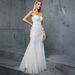 Women's Clothing Tube Top Evening Dress New V Neck Fishtail Mesh Dress Banquet Party Annual Meeting Small Dress_ecoleips.com