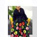 Women's Clothing Plus Size Clothes Elegant Pleated Floral Print Set – Stylish Top & Full Skirt Combo In Black/Rose Red/Orange-Red/Royal Blue/White_ecoleips.com