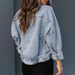 Women's Long Sleeve Denim Jacket Spring Style Leopard Print Patchwork Relaxed Everyday Wear Comfortable Feshion_ecoleips.com