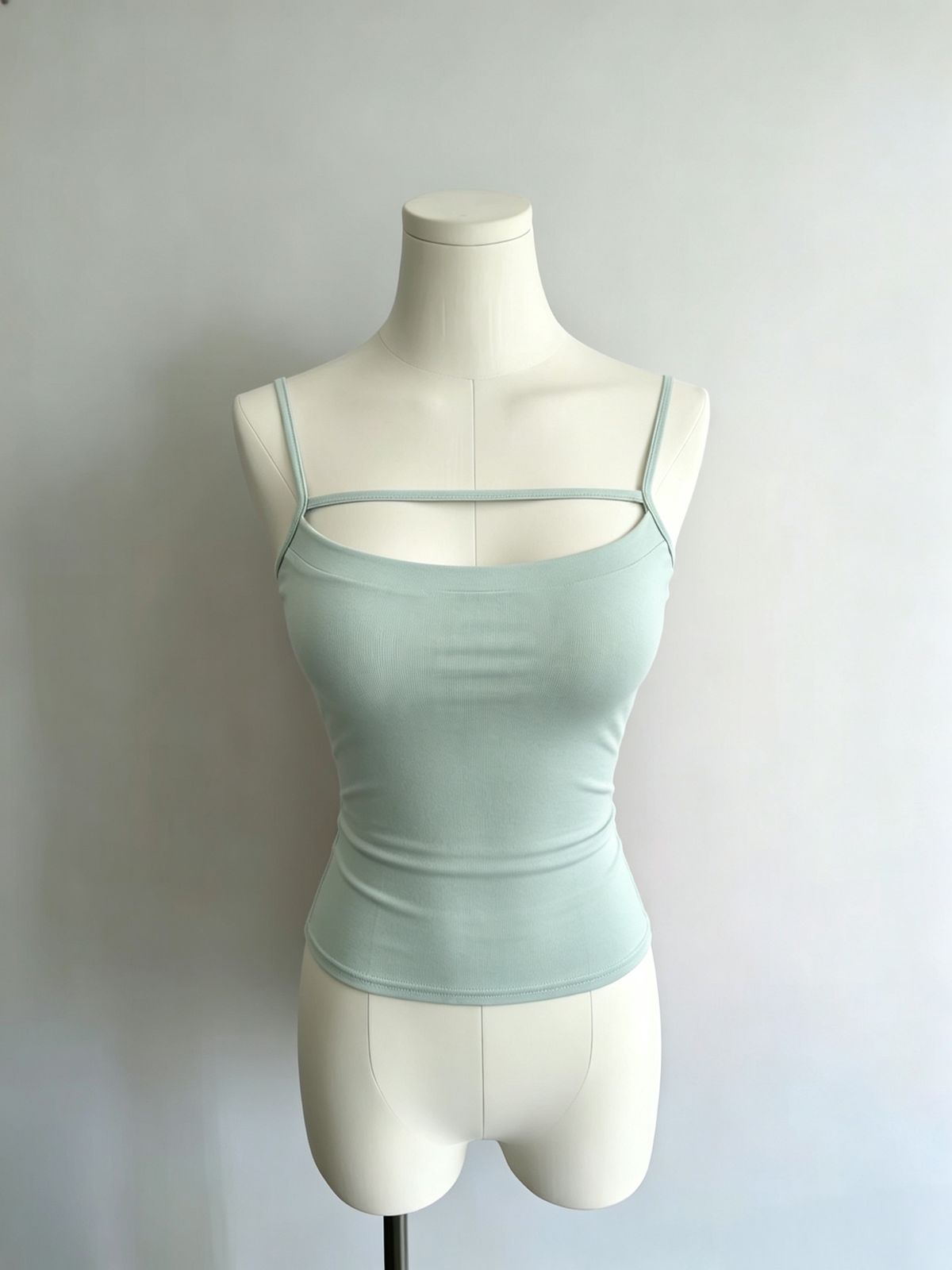Korean Dongdaemun Basic Slimming Camisole Top with Bra Padding Super Women's Clothing Tank Tops in Stock_ecoleips.com