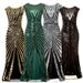 Women's Clothing Sequined Fishtail Hem Long Slim Dress For Evening Party Annual Meeting High End Banquet Cocktail Dress_ecoleips.com