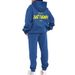 Women's Clothing Autumn And Winter New Letter Printing Hooded Sweatshirt Fashion Temperament Sweatpants Suit_ecoleips.com
