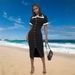 Women's Clothing Round Neck Knitted Dress Women's Summer Small_ecoleips.com