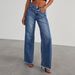 K New Denim Pants For Women, Loose And Casual Straight Leg Wide Leg Pants_ecoleips.com