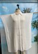 Women's Solid Color Bamboo Cotton Shirt Thin Style Loose Fit Beach Cover Up Sun Protection UV Protection Clothing_ecoleips.com