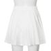 Women's Clothing Fashion Pleated Letter Embroidery Short Elastic Waist Mini Tennis Skirt_ecoleips.com