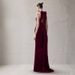Women's Clothing Elegant Halter Neck Velvet Evening Gown For Women Mermaid Bridal Toast Dress For Emcees Suitable For Coming Of Age Ceremony_ecoleips.com