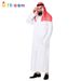 European And American Foreign Trade Party Middle East Dubai Prince Adult Male White Arabian Red Headscarf Performance_ecoleips.com