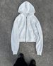 Women's Clothing Street Style Hooded Sweatshirt With Unique Design, Trendy Loose Fit, New Zip Up Cardigan, Unisex Sweatshirt For Autumn And Winter._ecoleips.com