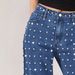 "Women's Rhinestone Embellished High-Waisted Skinny Jeans - Stretch Denim Pants For Casual & Night Out"_ecoleips.com
