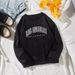 Round Neck Sweatshirt Jacket For Women, Spring And 2025 New Style, Hong Kong Chic Early Autumn Fleece Lined_ecoleips.com