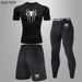 Women's Clothing Pro Men's Fitness Sports Set 3 Piece Quick Drying T-Shirt And Leggings Long Sleeve For Formal & Casual_ecoleips.com
