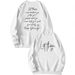 Women's Fleece-Lined Hoodie With Letter Print - Oversized Streetwear Pullover, Soft Polyester Casual Sweatshirt_ecoleips.com