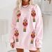 Anime-Inspired Glitter Sweatshirt – Oversized Long Sleeve Graphic Hoodie (XS/S/M/L, Pink/Ivory)_ecoleips.com
