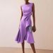 Women's 2026 Sleeveless Solid Color Round Neck Mid-Length Dress_ecoleips.com