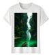 Women's T-Shirts Tshirt Muscle Freaks Exotic Style Landscape Tropical Jungle_ecoleips.com
