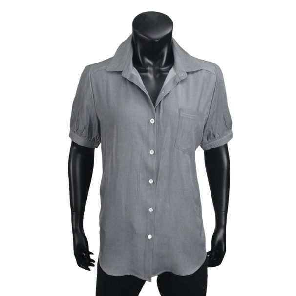 K New Imitation Denim Women's Shirt Cardigan_ecoleips.com