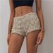 Aria Basics Aria Basics 2025 European American Cross-border New Product: Apricot Sequin Shorts, Pure And Alluring Style, Sexy, Slim-fitting,_ecoleips.com