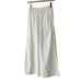 In Stock Minimalist CS Women's Barrel-shaped Drawstring Elastic Waist Casual Pants 1208911014 Spring/autumn 1208911016_ecoleips.com