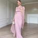 Modest Abaya Dress Elegant Spring Long Sleeve Dress Silky Skirt Comfortable Feminine Charming New For Women_ecoleips.com