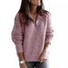 Women's Long-Sleeved Knitted Sweater With Zipper And Hood, Suitable For Autumn And Winter_ecoleips.com