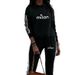 Women's Oversized Hoodie & Jogger Set - Cozy Fleece Loungewear With Heart Print, Loose Fit Sweatsuit For Yoga, Running Errands & Casual Streetwear_ecoleips.com
