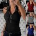 New Solid Color Ribbed Lapel Zipper Vest Women's Fashion Casual T Shirt Women's Clothing_ecoleips.com