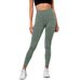 Women's Clothing Seamless Knitted Yoga Trousers Moisture Wicking High Waist Peach Hip Lifting Quick-drying Sports Tights Women's One-piece Delivery_ecoleips.com