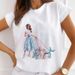 New Product From Independent Brand: Women's White Urban Girl T-shirt_ecoleips.com