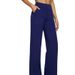 Aria Basics 2024 European And American Independent Station Cross-Border Hot Sale New Casual High-Waisted Straight-Leg Loose_ecoleips.com