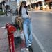 Women's Clothing Light Wash Straight Leg Jeans For Women – High Waist, Relaxed Fit, Stretchy Comfort (XS-XL, Classic Blue Shades)_ecoleips.com