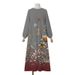 2025 Autumn Fashion Print Dress for Women Polyester Cross Border Trade Suitable for European And American Markets_ecoleips.com