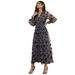 Elegant Fleece Mesh Dress With A Belt For Women's Spring And Summer_ecoleips.com