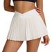 Women's 6-Piece Activewear Set – Contrast Sports Bra, Long/Short Sleeve Tops, Pants, Shorts & Skirt, Gym & Yoga Outfit_ecoleips.com