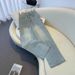 Women's Clothing Spring New Style No Leg High Waist Loose Slim Mopping Straight Pants_ecoleips.com