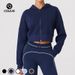 Autumn/Winter Women's Casual Sports Top Butterfly Sleeve Running Yoga Jacket Short Length Caijue_ecoleips.com
