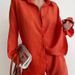 Women's Clothing new casual suit solid color lapel long-sleeved shirt top harem pants two-piece suit_ecoleips.com