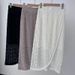 25 Spring Breeze Hollow Linen Set New Women's Fashion Versatile Stylish Crochet Vest Top + Mid-Length Skirt_ecoleips.com
