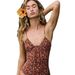 Women's Clothing Floral Slim Conservative One Piece Swimsuit Women's High End Beach Bikini_ecoleips.com