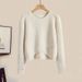 Women’s Clothing Autumn New Style Fashionable Temperament Age Reducing Knitted Top Slim Skirt Two Piece Suit_ecoleips.com
