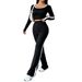 Voya Women's Fashion Leisure Sports Set Spring/Summer New Style Temperament Style_ecoleips.com