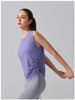 K Sleeveless Quick Drying Vest, Running Pilates Yoga Cover, Pleated, Moisture Absorbing, Breathable Sports And Fitness Clothing_ecoleips.com