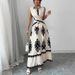 Women's Clothing New Holiday Style Sleeveless Shirt Strappy Skirt Two Piece Suit_ecoleips.com