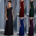Women's Clothing Long Lace See Through Round Neck Mid Sleeve Dress Dress Special New_ecoleips.com