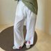 Suitable For All Seasons Si Designer Patch Embroidery Linen Wide-Leg For Women 25 Summer Fashion Casual Elastic Drawstring Long Pants 7891_ecoleips.com