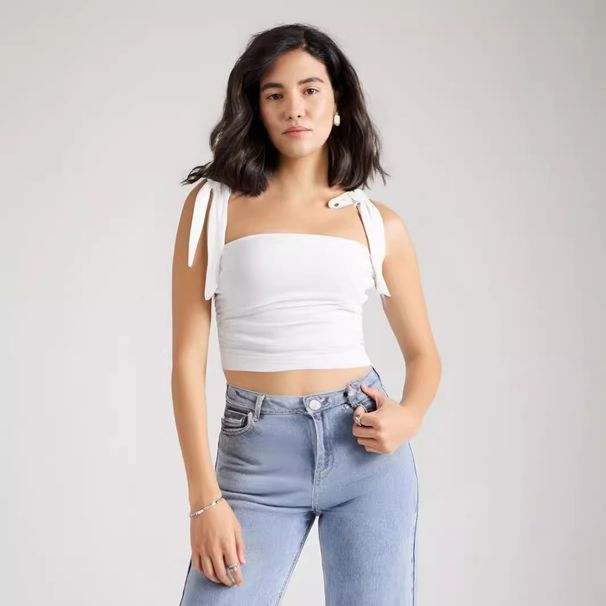Sexy Bow Tie Sleeveless Camisole Top for Women European And American Style Slim Fit Sweet Vest Top_ecoleips.com