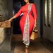 plus Size Women's Elegant Pencil Skirt Dress Bodycon Patchwork African Style 2024 Amazon Fashion D539_ecoleips.com